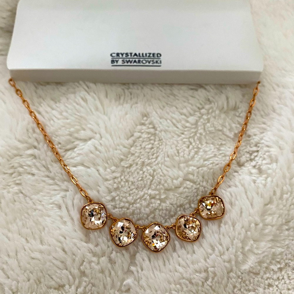 Swarovski Necklace with Crystal Accents